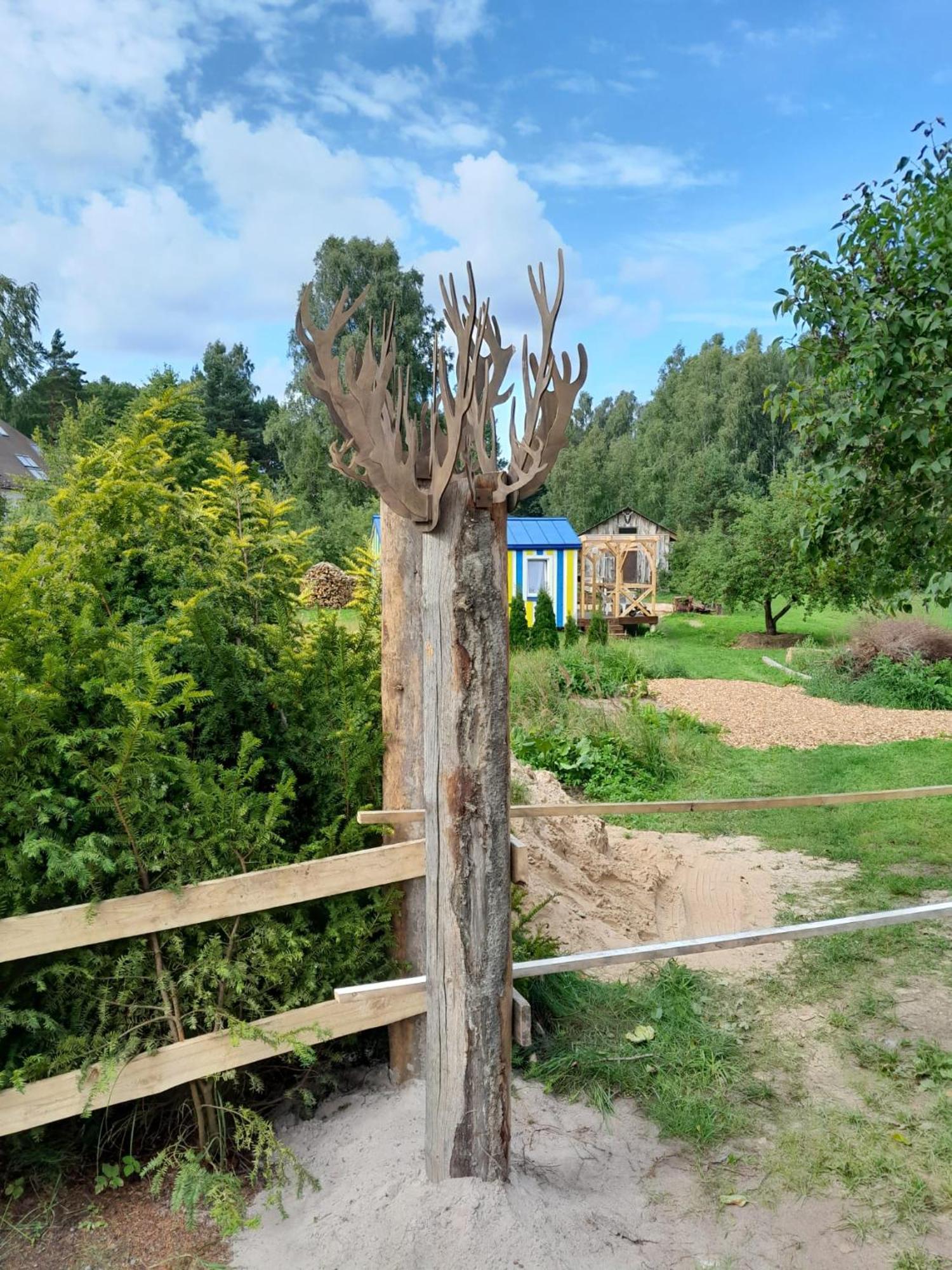 Glamping Fluffy Horns - Glempings Pukainie Ragi Hotel Plieņciems Exterior foto